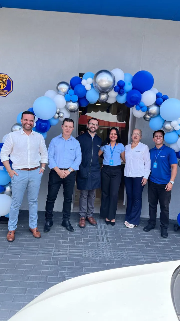 Equipe da Quero Ouvir na inauguração da unidade de Barra do Garças